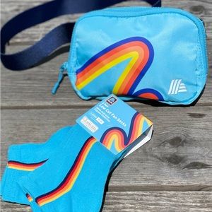 🌈 ALDI Bundle: Belt Bag & 2 pair Women’s Socks from 2023 Capsule Collection